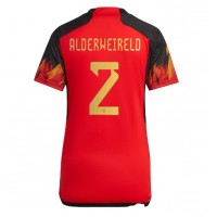 Echipament fotbal Belgia Toby Alderweireld #2 Tricou Acasa Mondial 2022 pentru femei maneca scurta